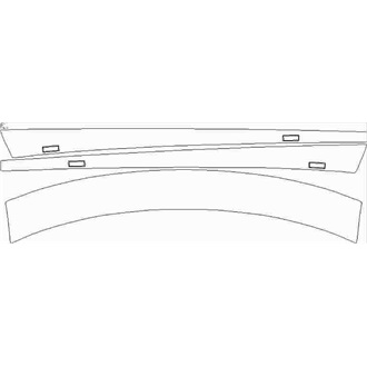 2016-2021 Tesla Model S Roof with Panoramic Sunroof pre cut kit