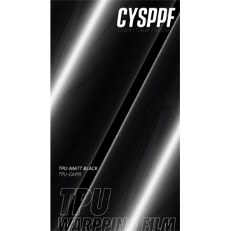 CYS PPF Matt Black paint protection film 1,52x15m