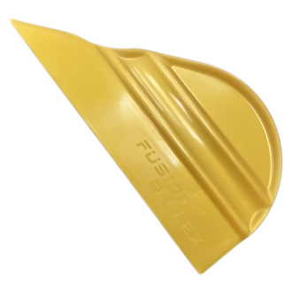 Fusion Gold Reflex squeegee with a pointed edge design in golden colour, 15 cm