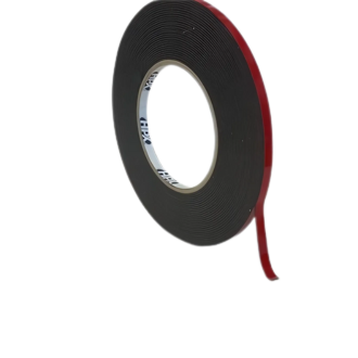 Double Sided HSA Mounting Tape 3200 Black 6mm x 10m