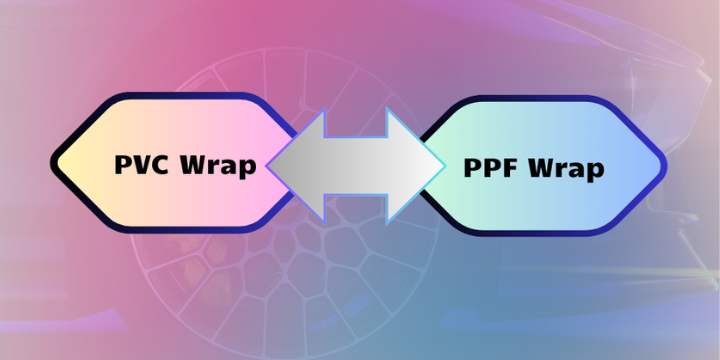 PVC Car wrapping films vs Coloured PPF