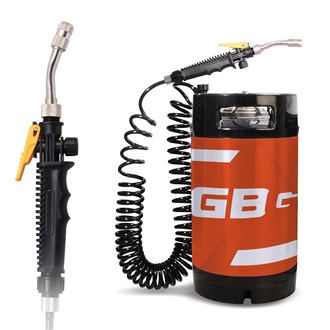 Sprayer tank decor sticker RGBG 9.5 L