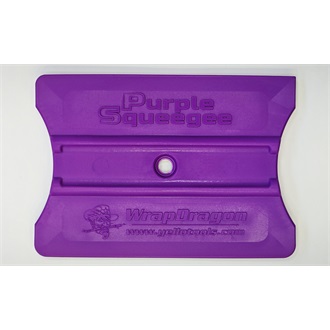 Purple Squeegee plastic squeegee