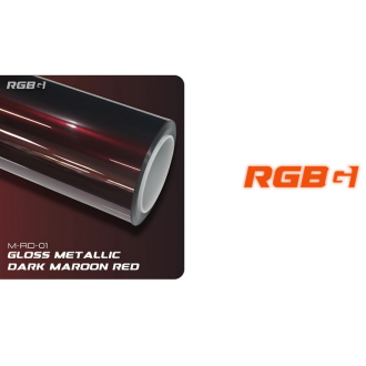 RGBG PPF Gloss Metallic Dark Maroon Red Paint Protection Film 1,52x18m