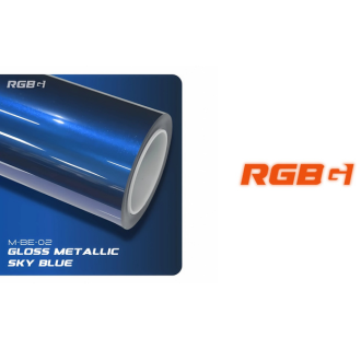 RGBG PPF Gloss Metallic Sky Blue Paint Protection Film 1,52x18m