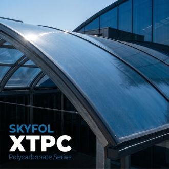 SkyFol Exterior 50PC 1,52x15M 50%-os fényáteresztésű, extra hővédő kültéri fólia polikarbonátra