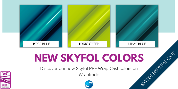  Discover Skyfol: Hyper Blue, Toxic Green, and Miami Blue