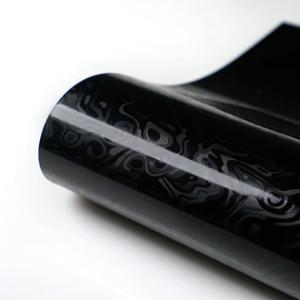 UPPF Damask Steel Black 1,52x15M PU paint protection film